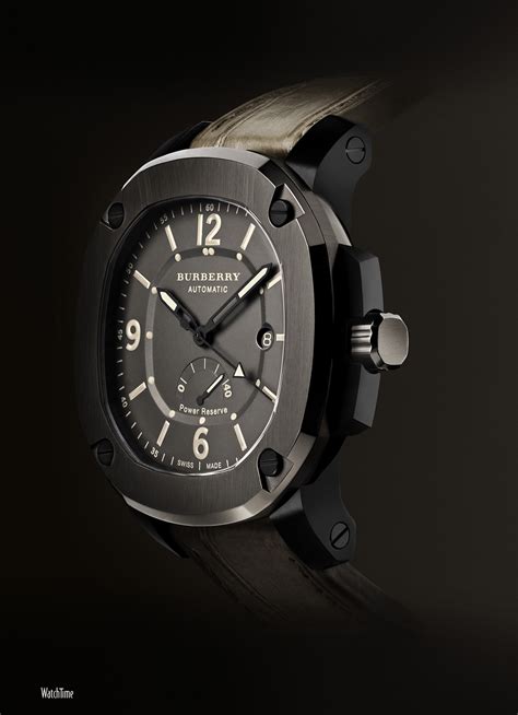 burberry the britain automatic power reserve watch